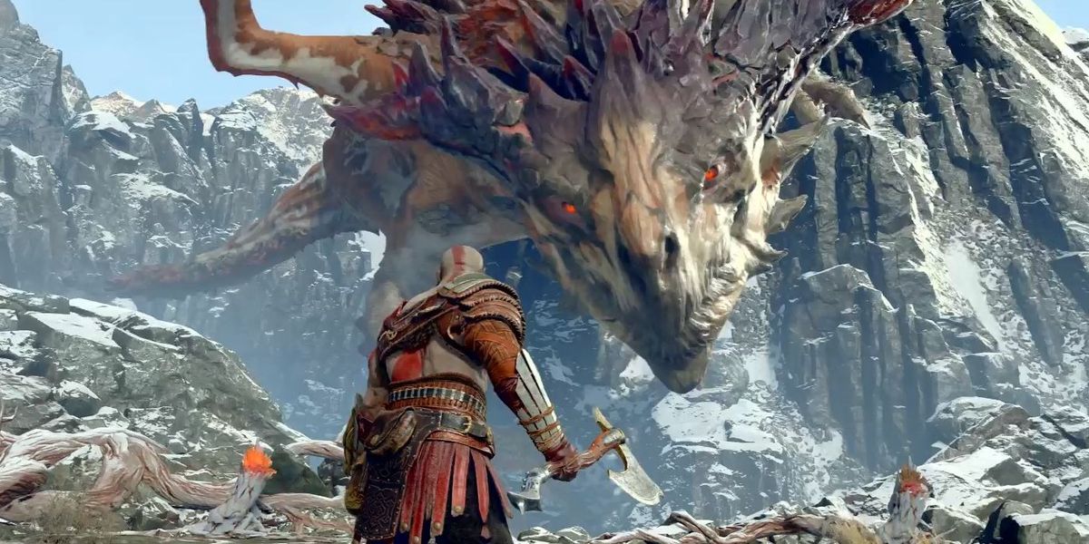God of War: Kratos se va lupta cu un monstru MAI MARE decât Dragonul Hraezlyr