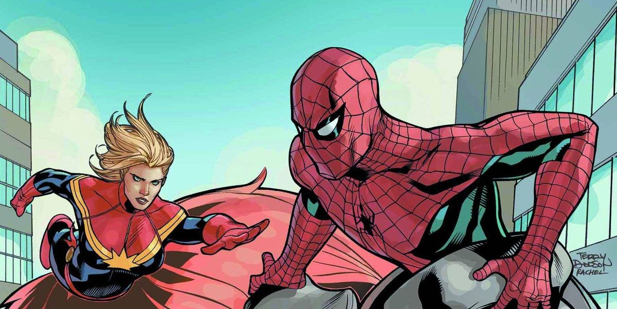 Captain Marvel is verliefd op Spider-Man en... VENOM?!?