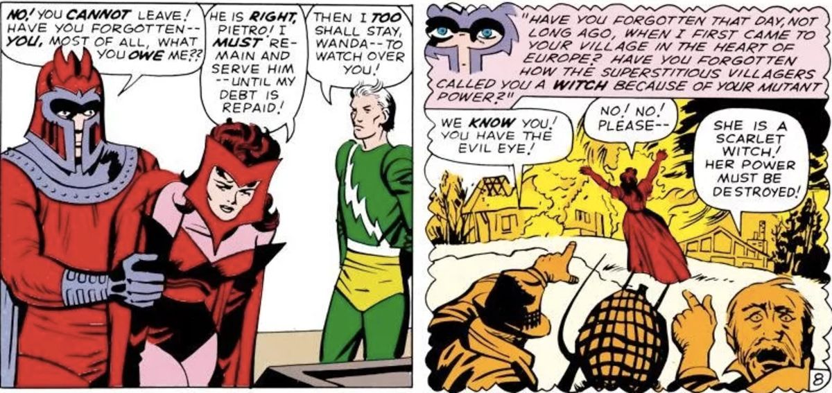 Avengers: De ce Scarlet Witch și Quicksilver NU SUNT Copiii lui Magneto
