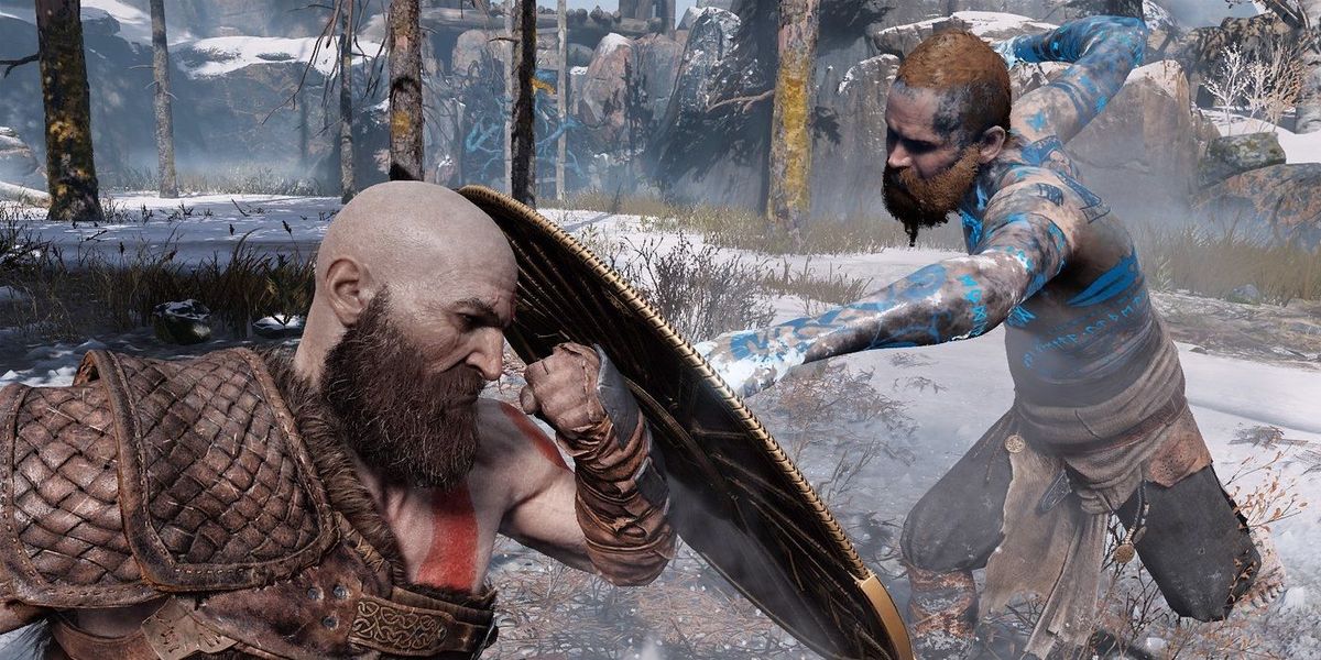God of War avslører Kratos hadde en kamp med bare knoke FØR Den fremmede