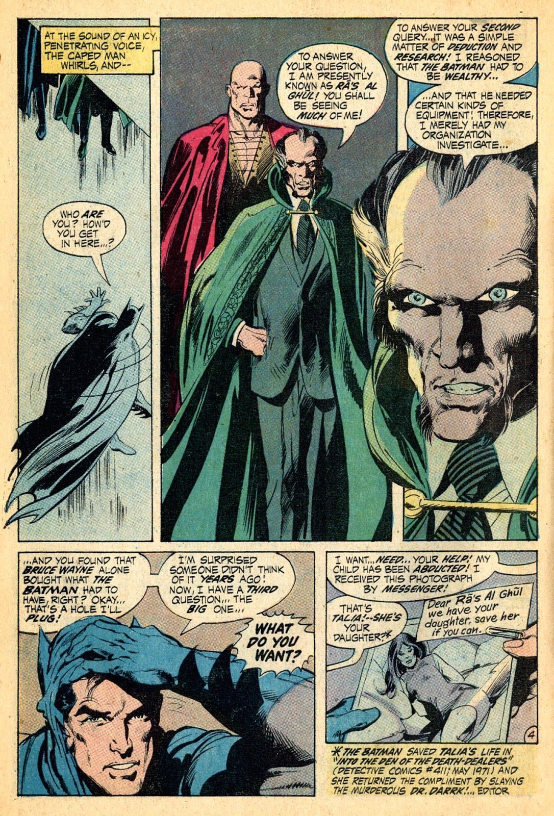 Batman: Hur Ra's al Ghul gick in i Dark Knight's World