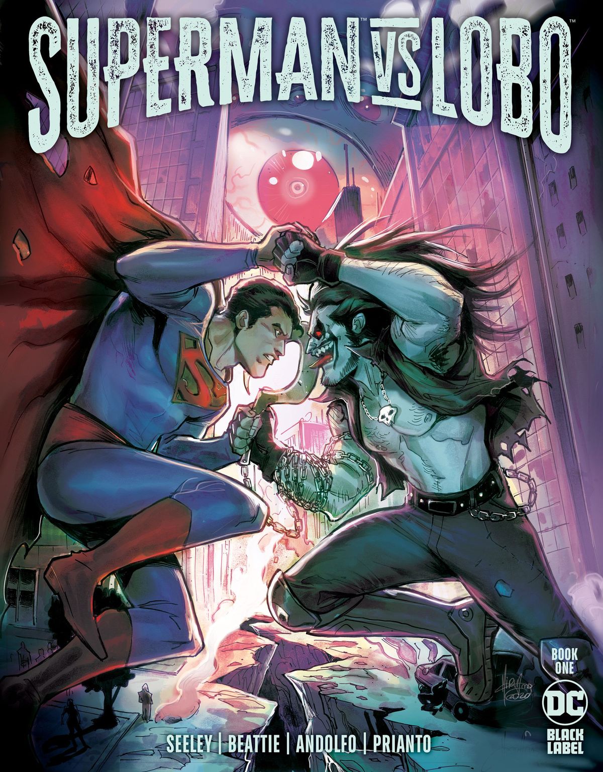DC Pits Superman εναντίον Lobo στη σειρά Black Label Mature Readers