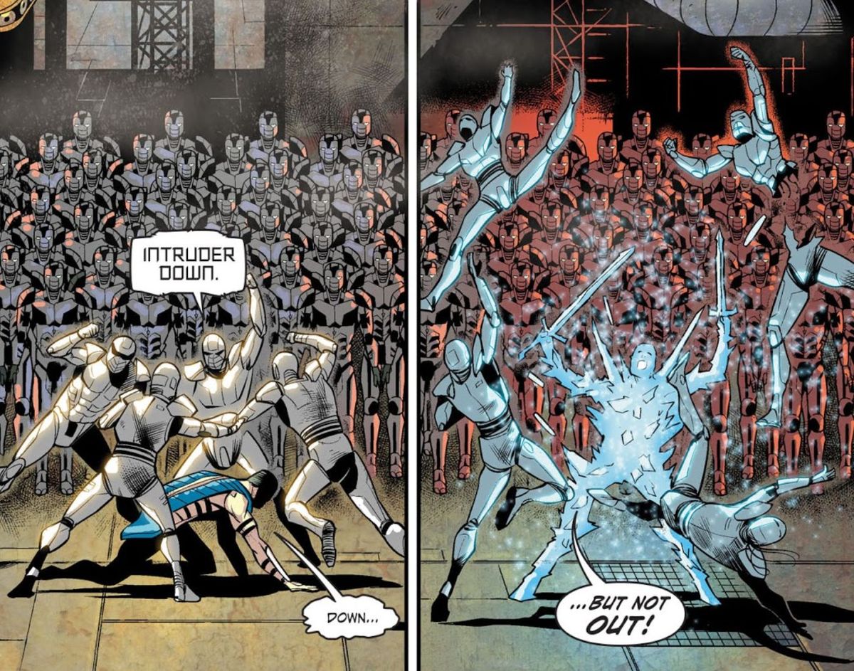 Mortal Kombat : Sub-Zero가 사이보그 클론의 전체 군대를 무너 뜨리는 방법
