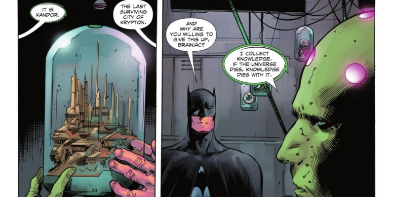  Brainiac átadja Kandort a Justice League-nek