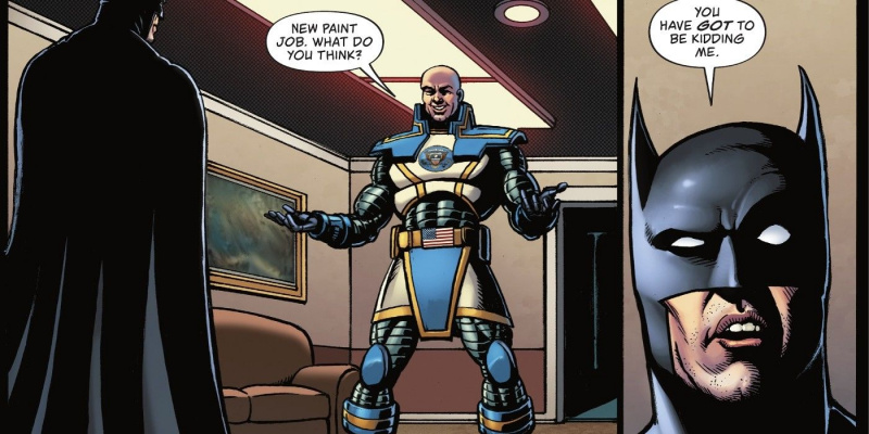 Batman: Fortress Debuts Lex Luthor’s Worst Warsuit Ever