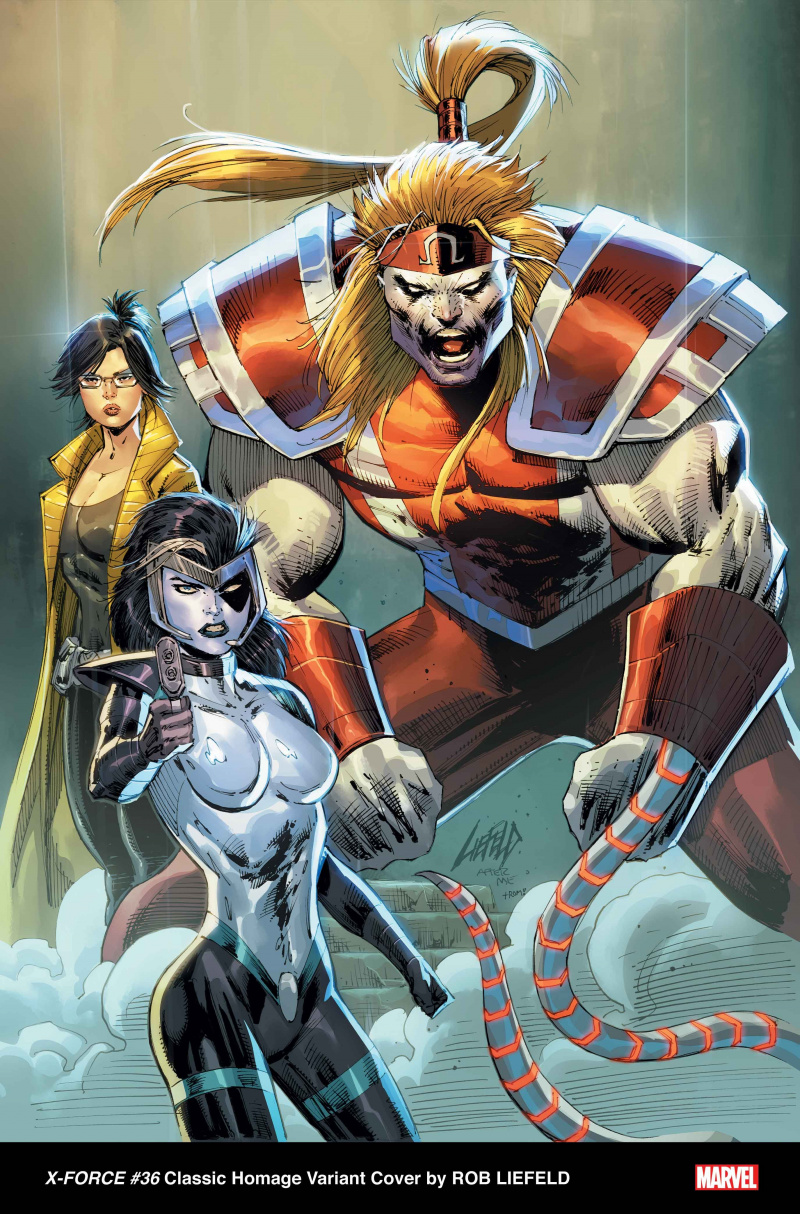   מארוול משחזרת עטיפות ספיידרמן אייקוניות, אקס-מן בסדרת גרסת הומאז' חדשה
