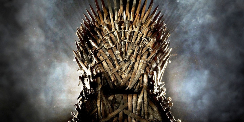   The Iron Throne fra HBO's Game of Thrones