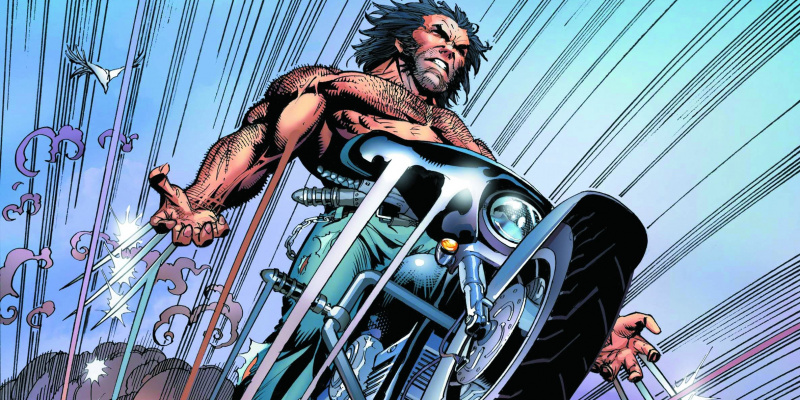   Wolverine's motorcycle