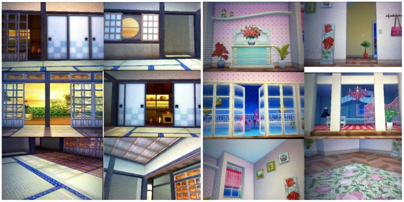   ห้องสไตล์ญี่ปุ่นและเทพนิยายจาก Nintendogs