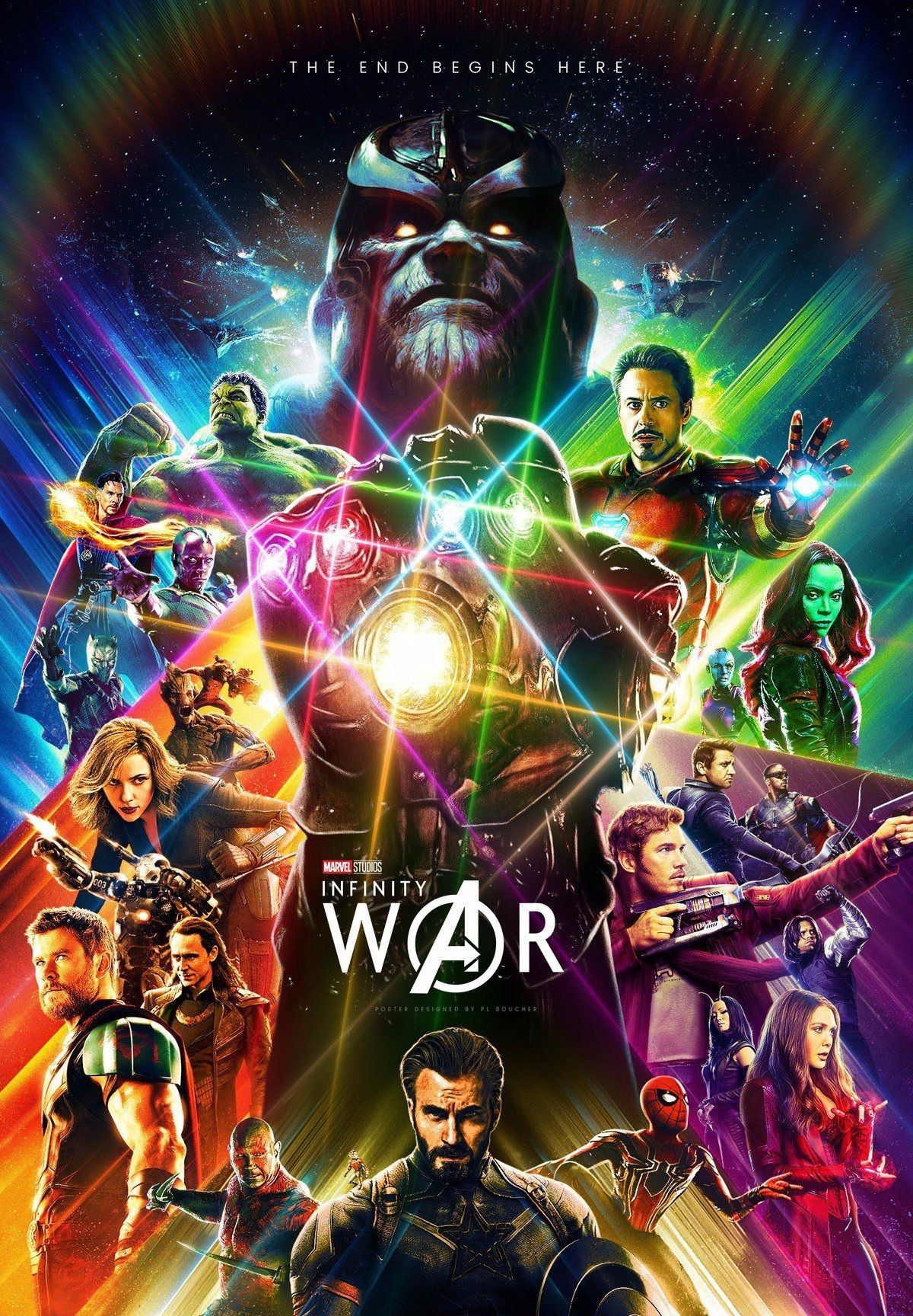 Infinity War: 15 pezzi di fan art migliori del poster ufficiale