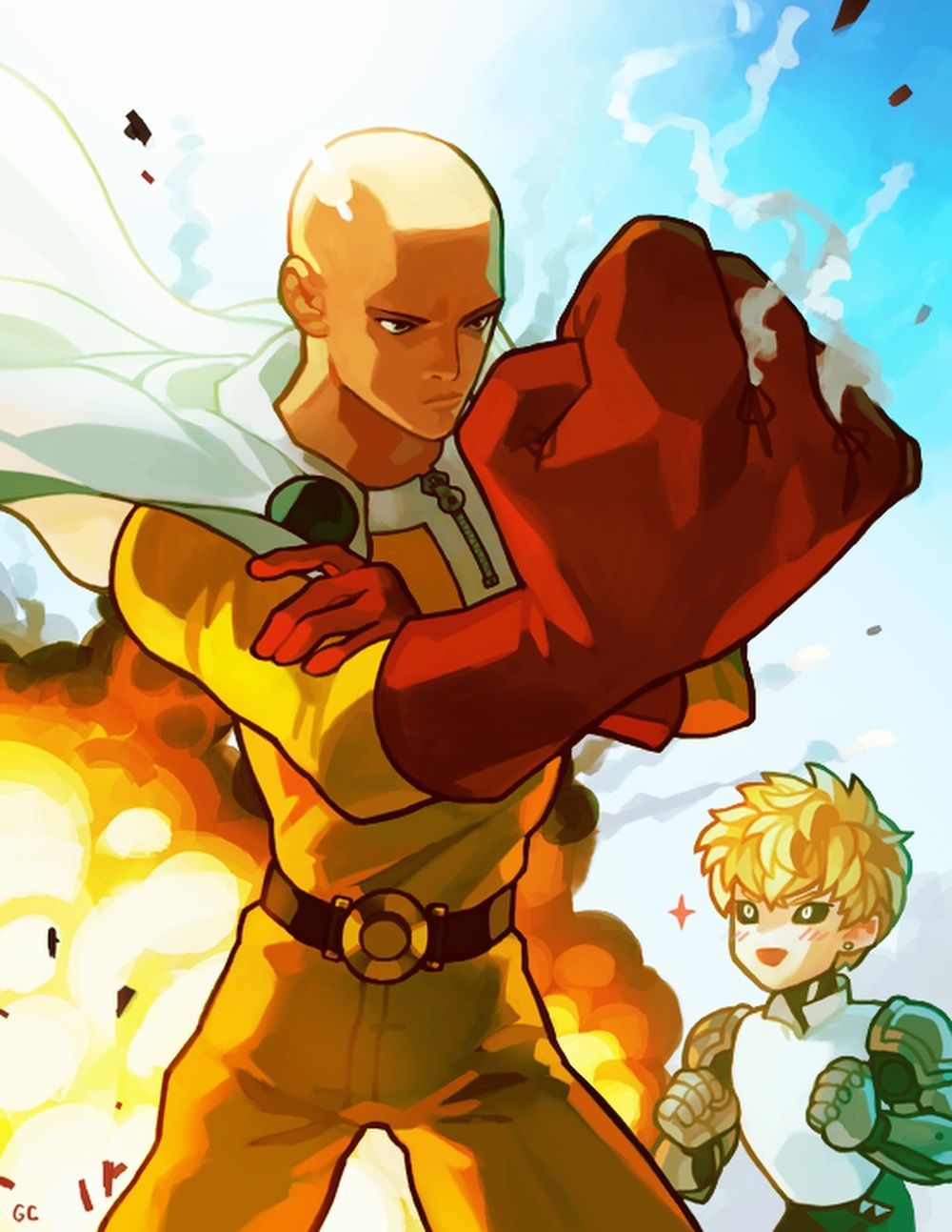 One Punch Man: 10 Awesome Pieces of Saitama Fan Art Du behöver se