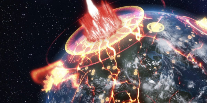   يتم تدمير الأرض في Dragon Ball بواسطة Frieza