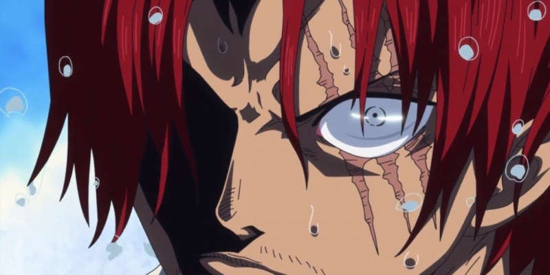   Shanks naaseb One Piece'is's final arc.