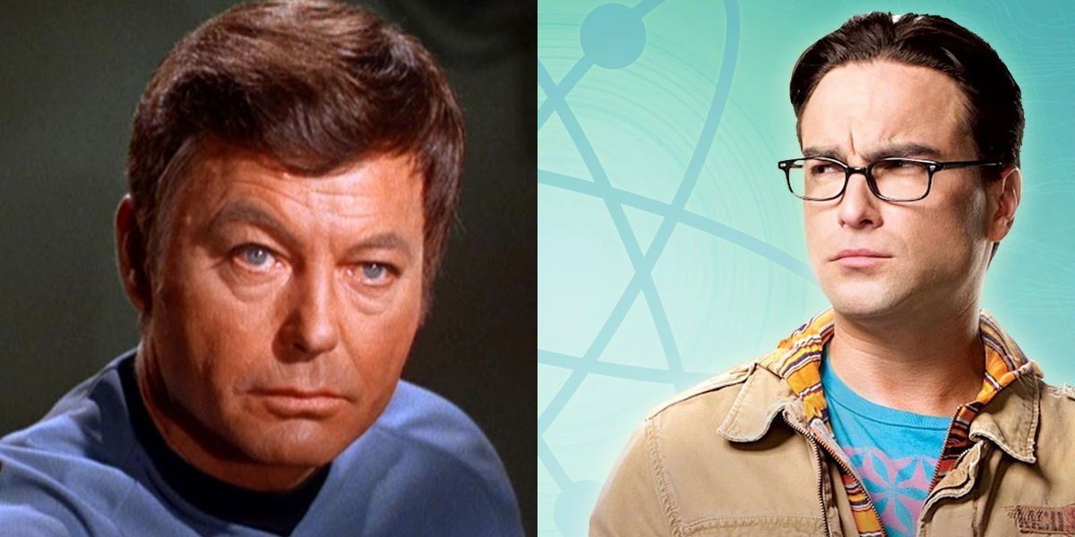 Vilka Star Trek-karaktärer skulle rollerna i Big Bang Theory vara?