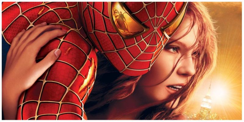   Spider-Man e Mary Jane in Sam Raimi's Spider-Man 2 