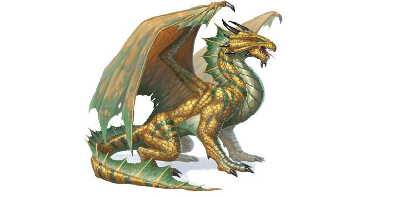   Un drac de bronze antic a Dungeons & Dragons 5e