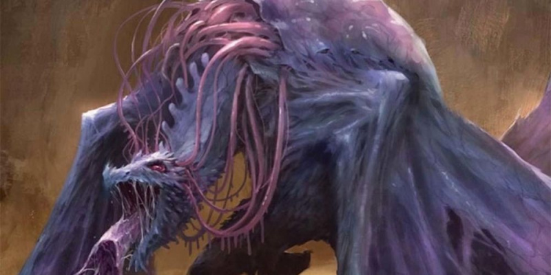  Un drac Mind Flayer amb la seva forma parasitada a Dungeons & Dragons