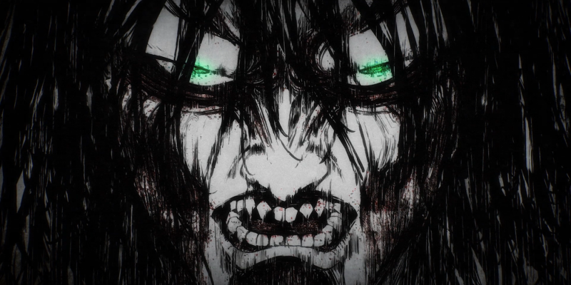   byli's new Titan's face in Attack On Titan.
