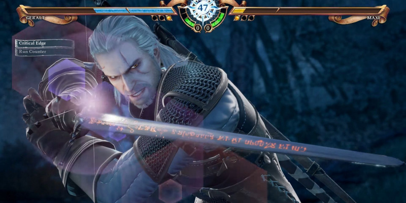   Гералт от Ривия инициира своя Critical Edge в Soulcalibur VI