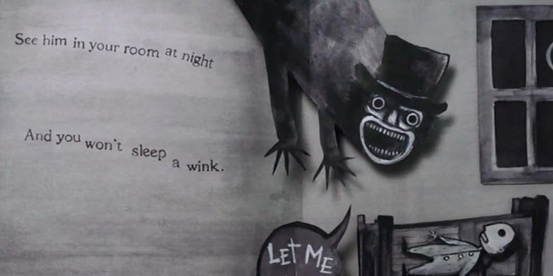   Ang Babadook Page In Book