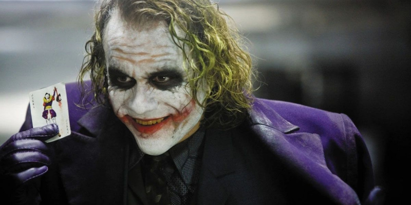   Joker trong The Dark Knight.