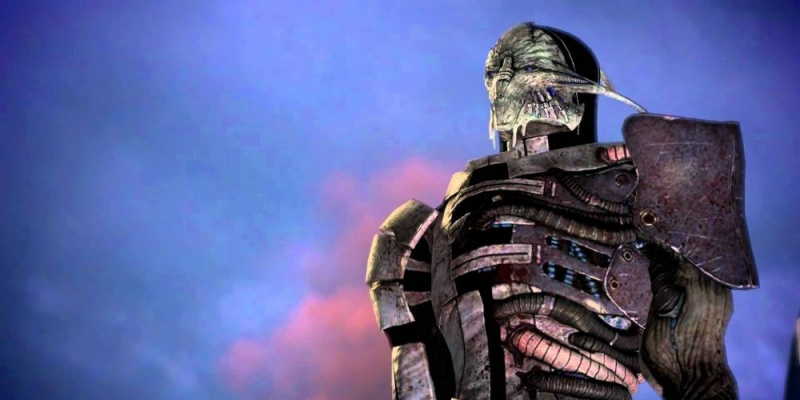   Saren Arterius pada Virmire dalam Mass Effect