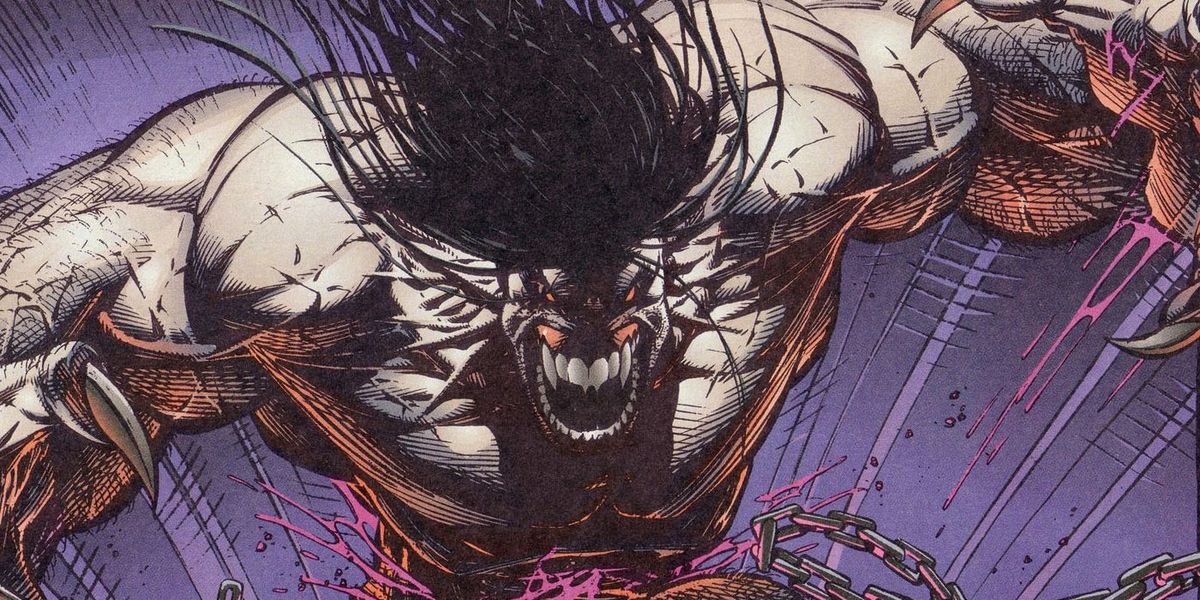 עשר דמויות הקומיקס הדימויי החזקות ביותר בשנות ה -90, מדורגות