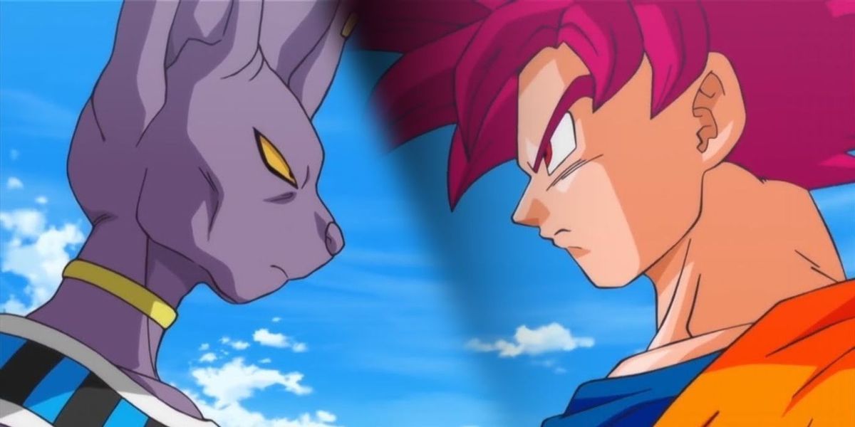 Dragon Ball Super: Every Time Goku Turned Super Saiyan God (I kronologisk ordning)