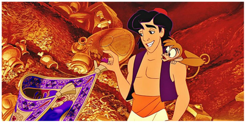   Aladdin dans la grotte des merveilles d'Aladdin (1992)