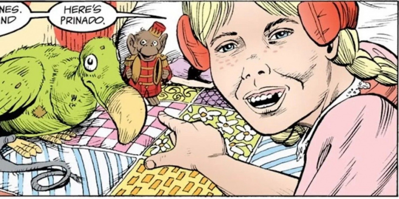   Кукувицата като Барби в The Sandman Comics