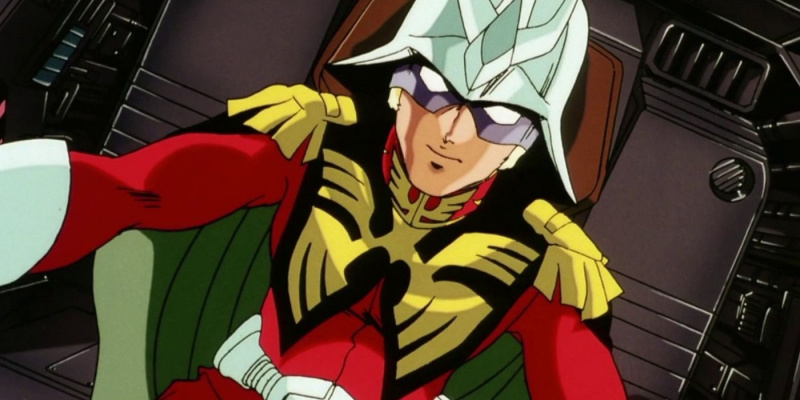   Char Aznable firmalt Mobile Suit Gundam.
