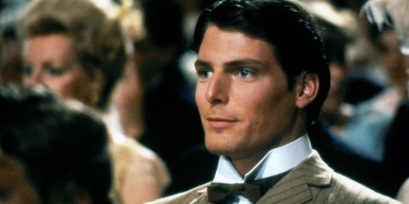 Někde v čase Christopher Reeve Close-up