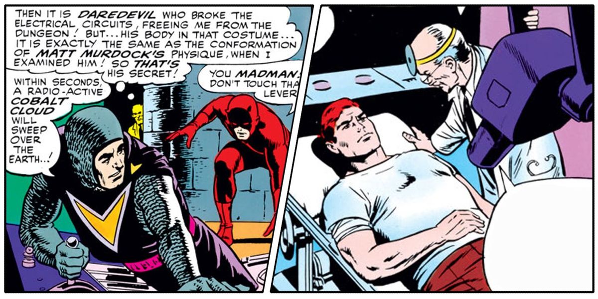 Daredevil : Matt Murdock의 정체성이 만화에 공개 될 때마다