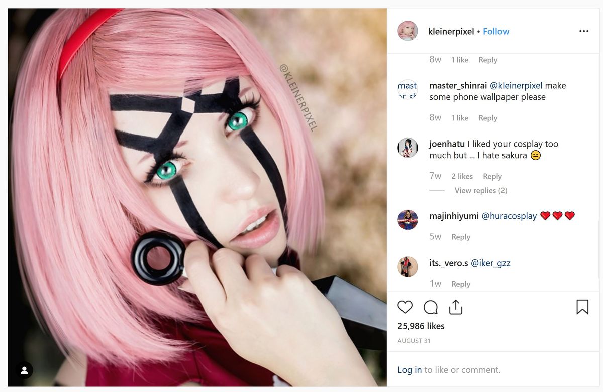 Naruto: 10 incroyables cosplays de Sakura qui ressemblent à l'anime