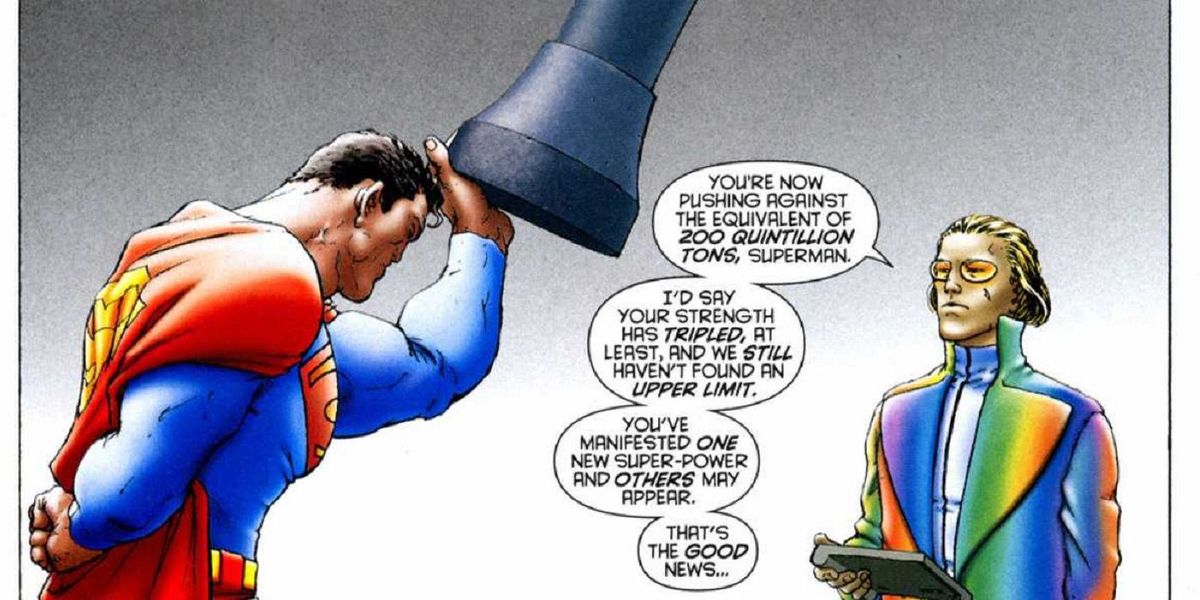 Superman má 20 nejvíce OP výkonů síly
