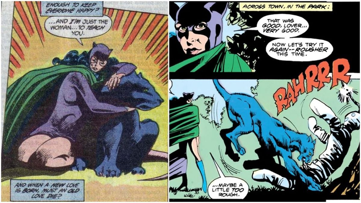 DC: 10 Kucing Terbaik & Nama mereka Catwoman