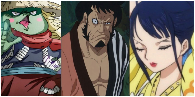   Personnages de One Piece.