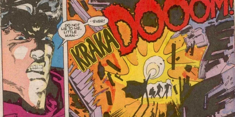   Magneto oslobađa svoj bijes na Dani Moonstar's would-be assailants