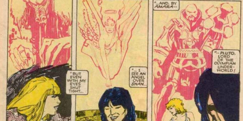   Dani Moonstar förutser döden av Magik, Karma och Magma i Marvel Comics