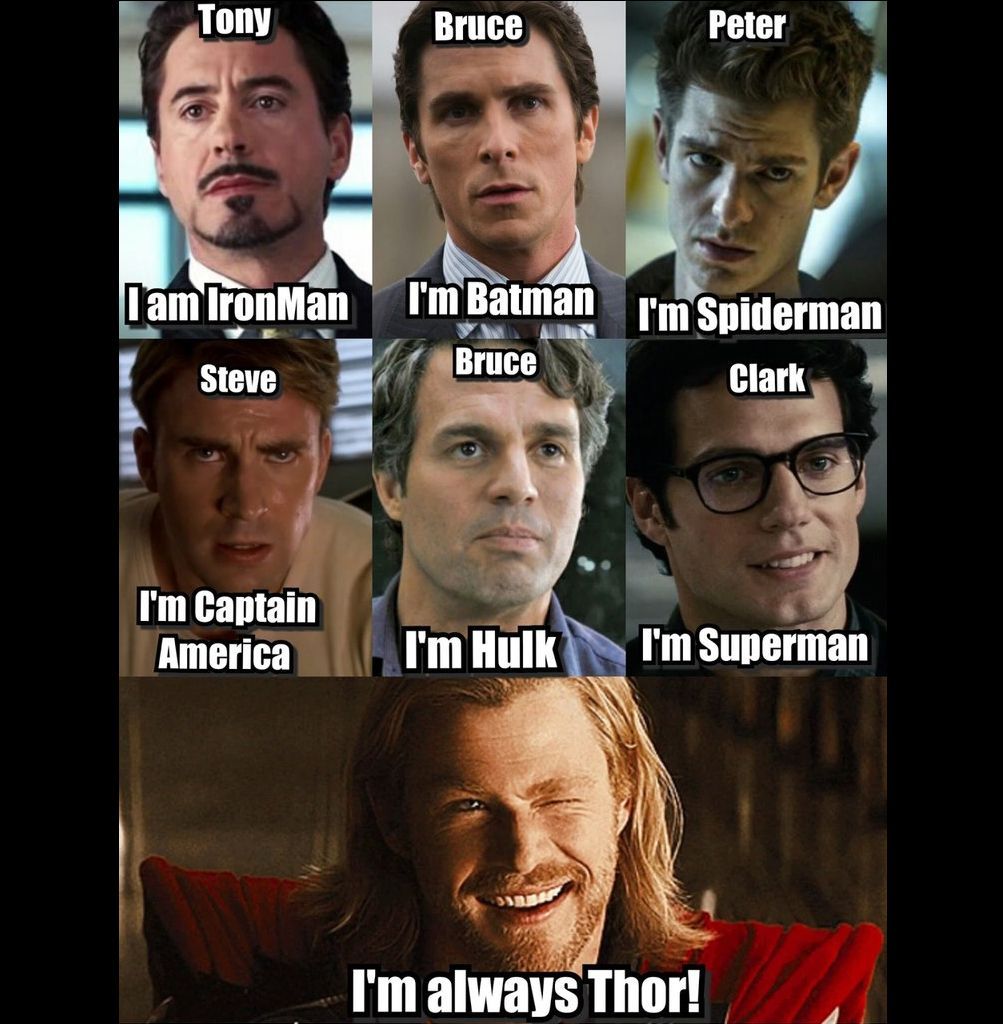 Os 15 mais poderosos Thor Memes da Internet