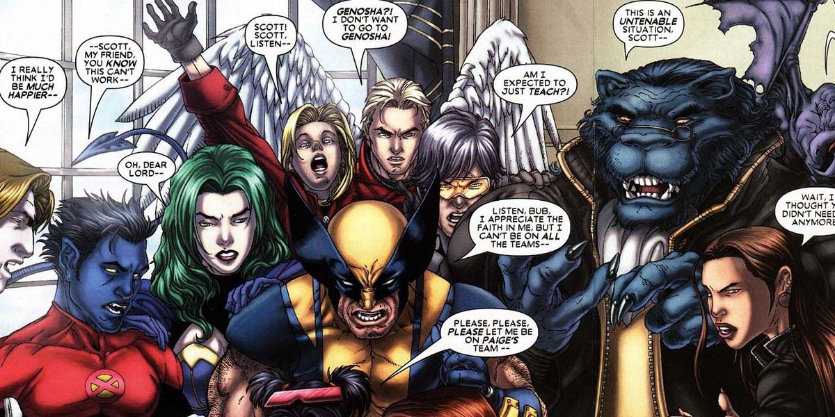 Marvel: 10 Momen Terburuk X-Men Run Chuck Austen, Peringkat,