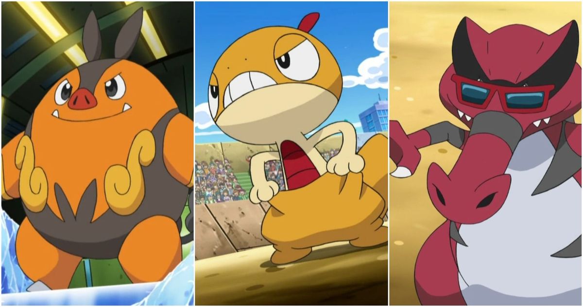 Pokémon: Minden generáció, Ash Ketchum csapata rangsorolja