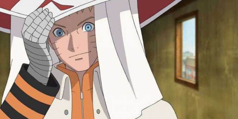   Naruto som den 7. Hokage i Naruto.