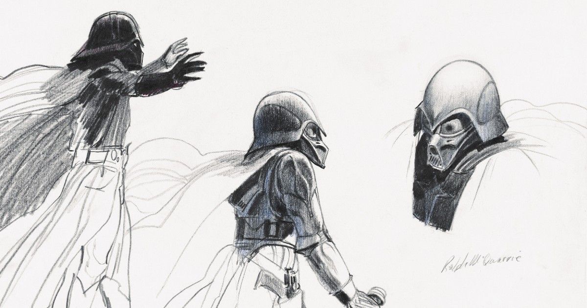 Gwiezdne wojny: 10 obrazów koncepcyjnych Dartha Vadera, które musisz zobaczyć