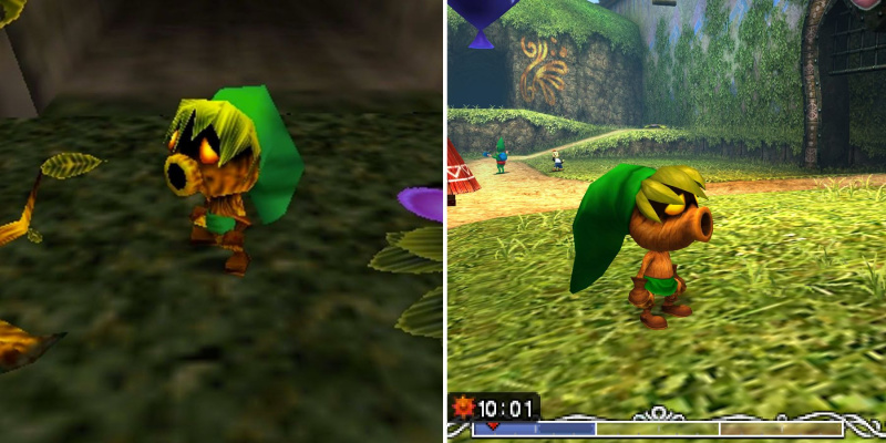   Deku Link στο The Legend of Zelda Majoras Mask
