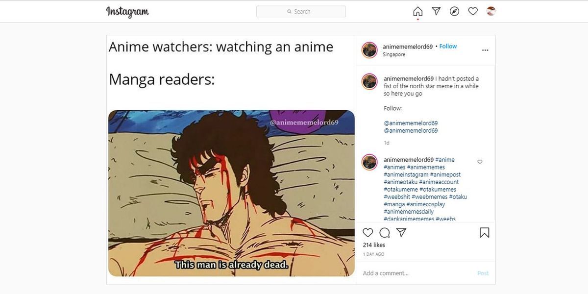 10 memów anime, z których każdy Otaku będzie się śmiać