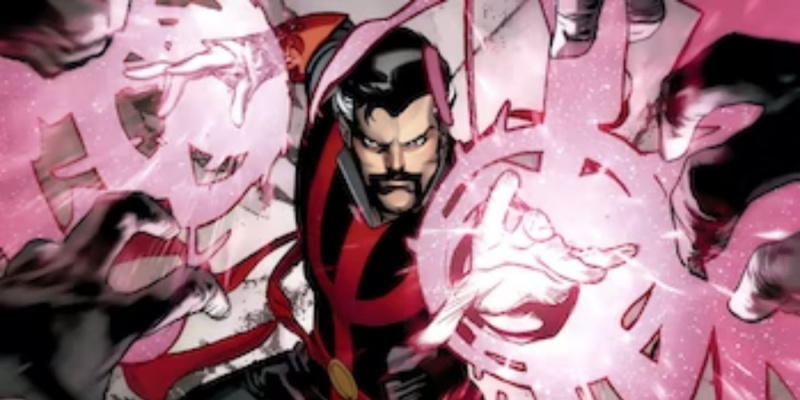   Marvel tegneserier' Defenders Vol 4 Red and Black Doctor Strange