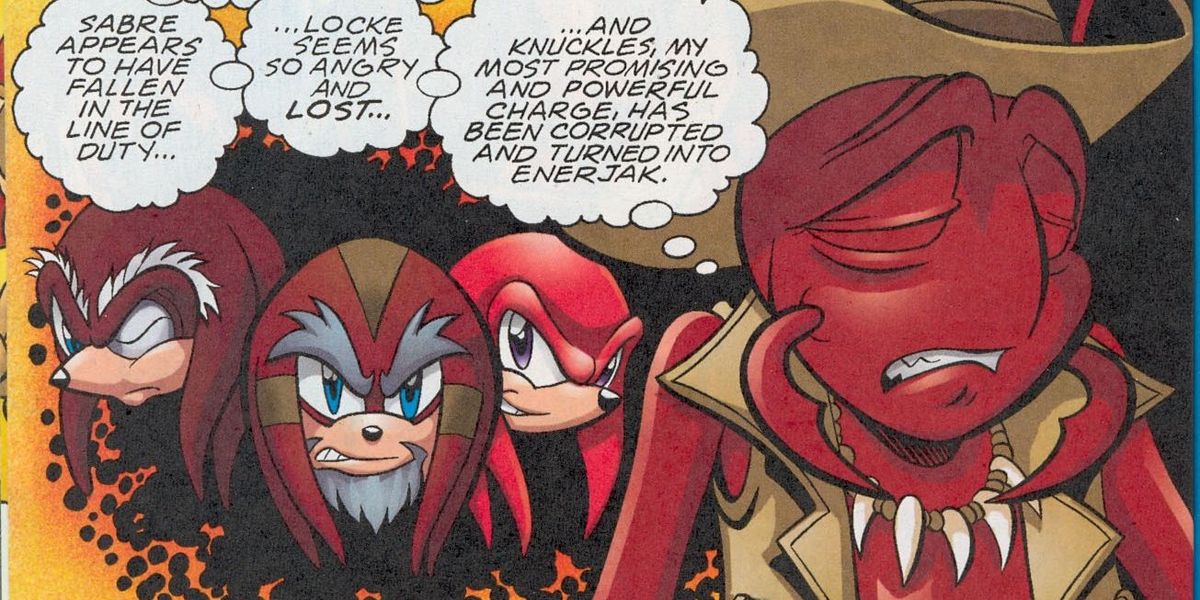 Sonic The Hedgehog: 10 شخصيات نشأت في القصص المصورة