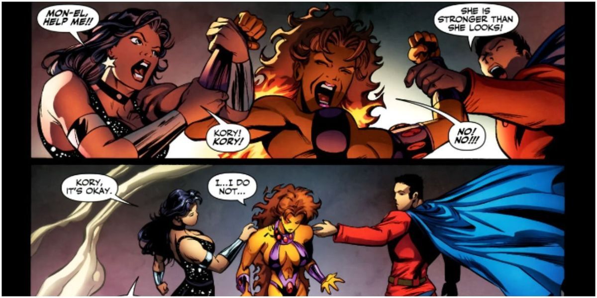 DC: Největší displeje síly Starfire, hodnocené
