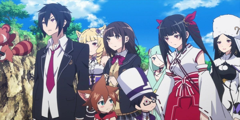   Conception anime main cast.